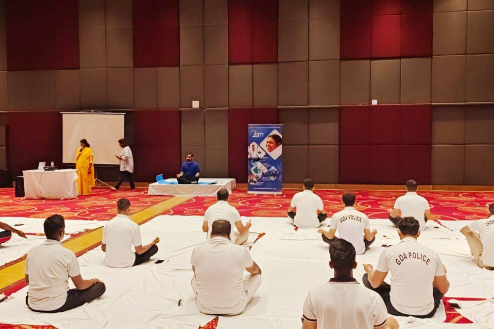Goa Police Enhance Mental Well Being With IAM20 Stress Management 